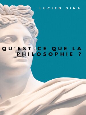 cover image of Qu'est-ce que la philosophie?